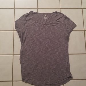 So Perfect Scoop Gray T-shirt- Size Large